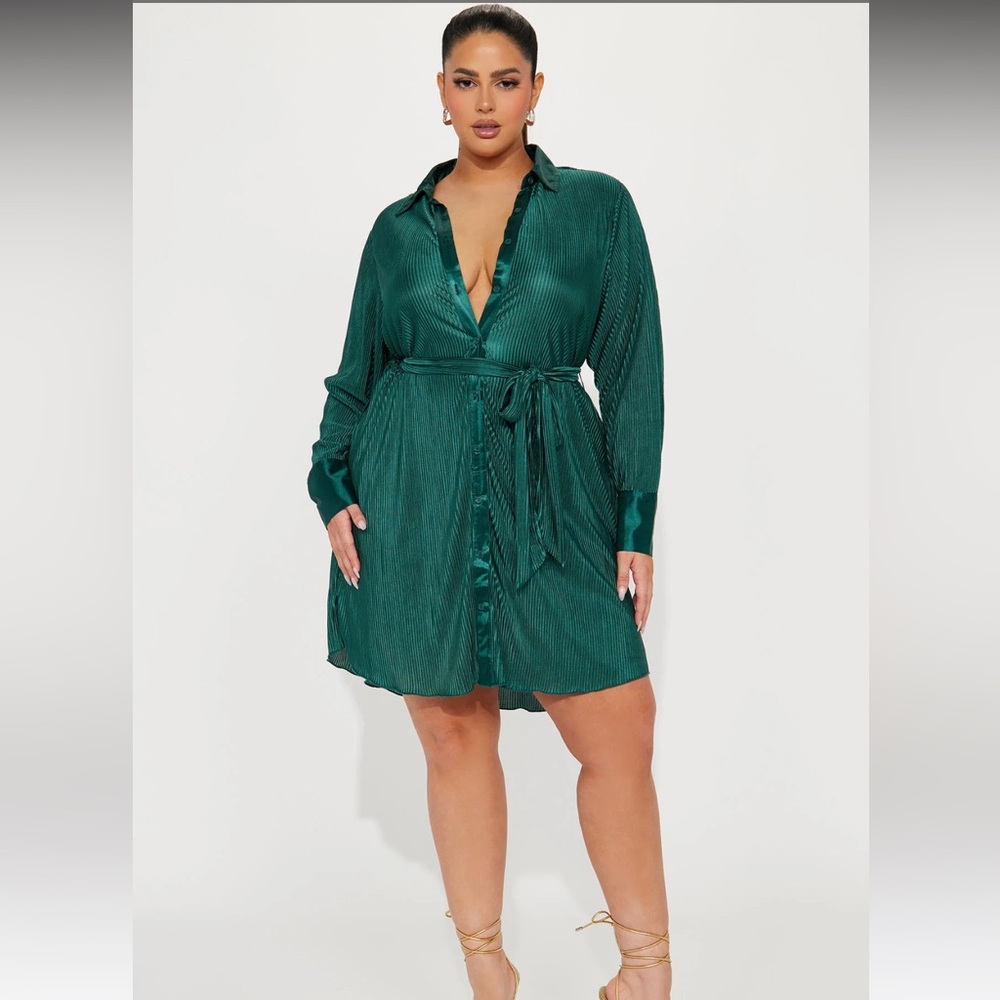 Green Mini Dress